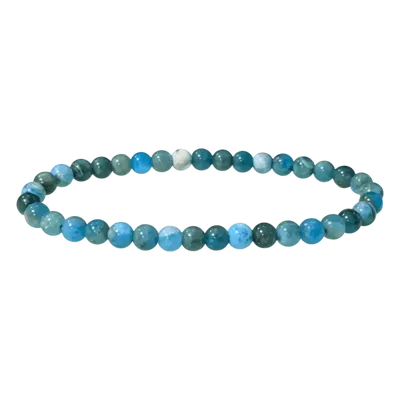 Bracelets - Blue Apatite AB 5mm pearls bracelet - ARABESK
