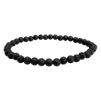 Bracelets - Lava stone bracelet beads 4-5mm - ARABESK
