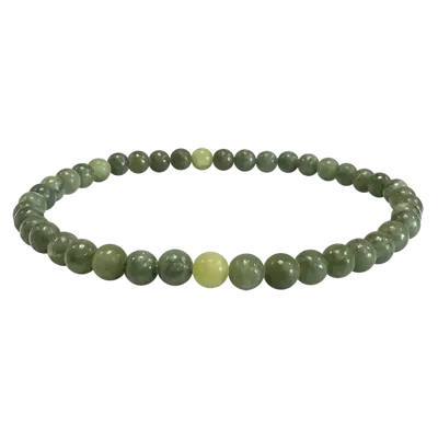 Bracelets - Bracelet Jade Nephrite A perles 4mm - ARABESK