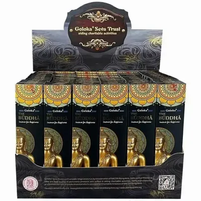 Scents - Buddha Natural masala incense stand 72 packs of 15g - ARABESK