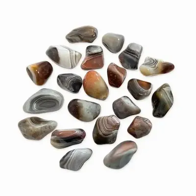 Bijoux - Agate Botswana AA pierres roulées 250g - ARABESK