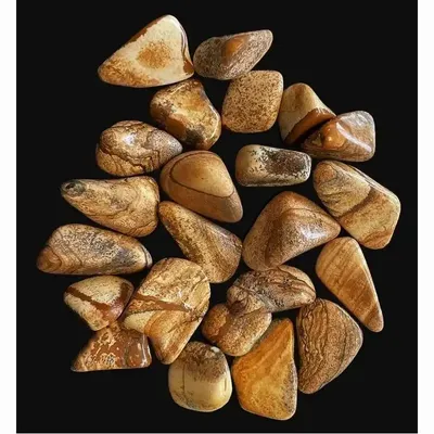 Jewelry - Picture Jasper A tumbled stones 250g - ARABESK