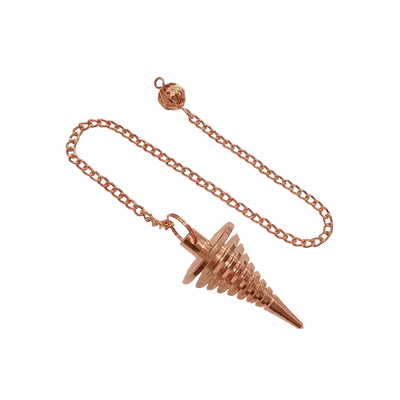 Bijoux - Pendule conique Isis cuivre - ARABESK