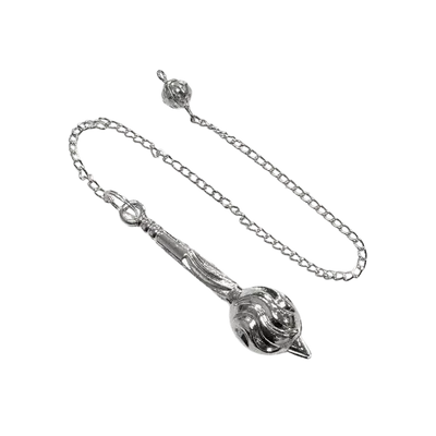 Bijoux - Pendule en laiton argenté - ARABESK