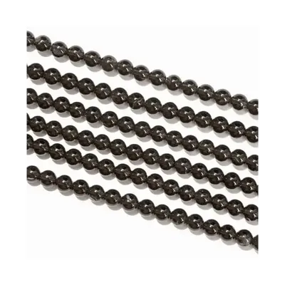 Bijoux - Cristal de roche fumé A perles 6mm sur fil 40cm - ARABESK
