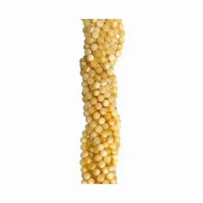 Bijoux - Calcite Orange perles 6mm sur fil 40cm - ARABESK