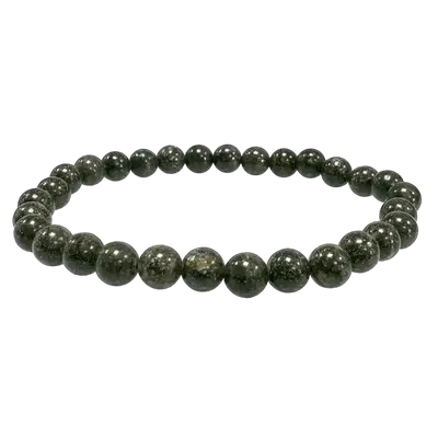 Bracelets - Serpentine Peru 6mm pearls bracelet - ARABESK