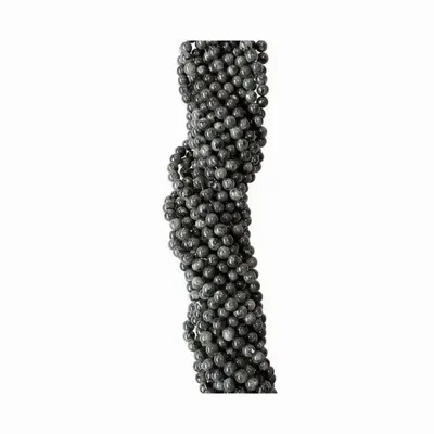 Bijoux - Larvikite perles 6mm sur fil 40cm - ARABESK