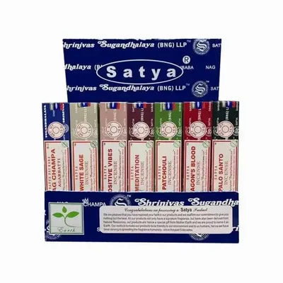 Scents - Display 7 Satya fragrances - ARABESK
