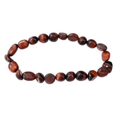 Bracelets - Bull's eye A tumbled stones bracelet - ARABESK