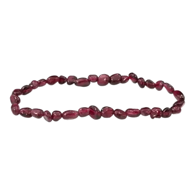 Bracelets - Red Garnet A tumbled stones bracelet - ARABESK