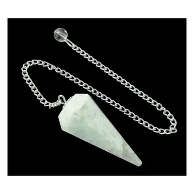 Bijoux - Pendule Amazonite conique 6 faces - ARABESK