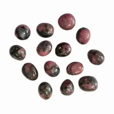 Jewelry - Rhodonite AA tumbled stone 250g - ARABESK