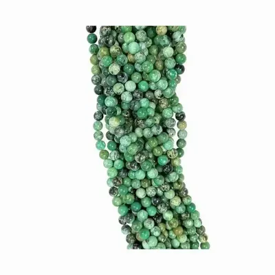 Jewelry - Variscite A 8mm pearls on string - ARABESK
