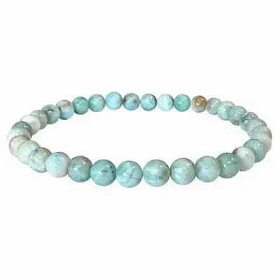 Bracelets - Larimar AA 5-6mm pearls bracelet - ARABESK