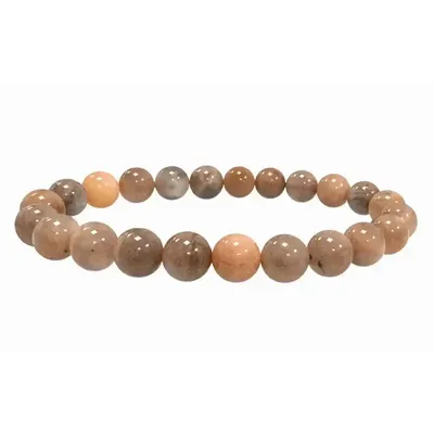 Bracelets - Black Moonstone Bracelet A 8-9mm Beads - ARABESK