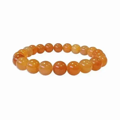 Bracelets - Bracelet Aventurine Orange A perles 8mm - ARABESK
