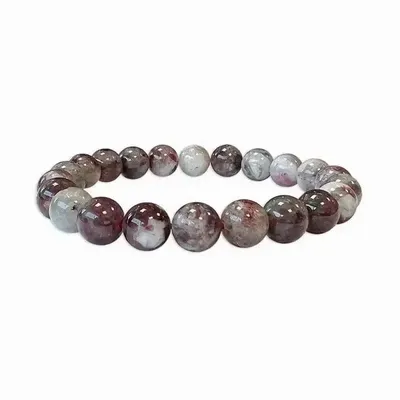 Bracelets - Pink Tourmaline Bracelet A 8mm Beads - ARABESK