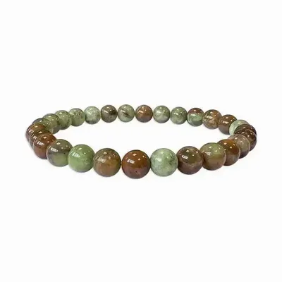 Bracelets - Bracelet Green Opal beads 6mm - ARABESK