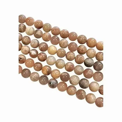 Bijoux - Pierre de lune adulaire multicolore perles 8mm sur fil 40cm - ARABESK