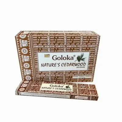 Scents - Goloka Nature's Cedar incense 15g - ARABESK