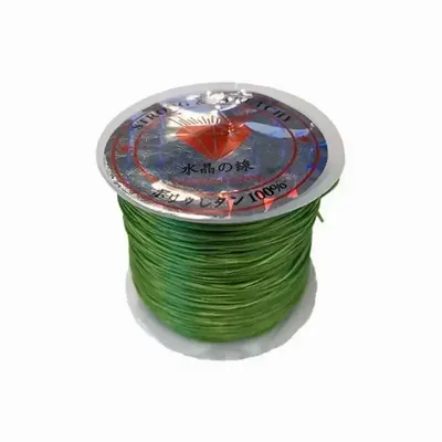 Jewelry - Flat Green elastic wire 50m - ARABESK
