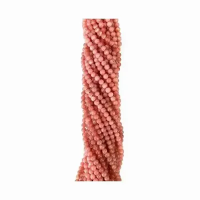 Bijoux - Rhodochrosite Argentine AAA perles 6-7mm sur fil 40cm - ARABESK