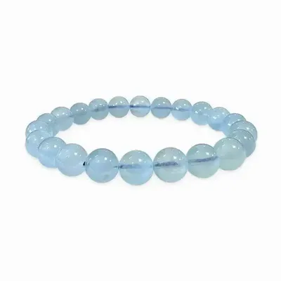 Bracelets - Aquamarine Pearl AA Bracelet 7.5-8.5mm - ARABESK