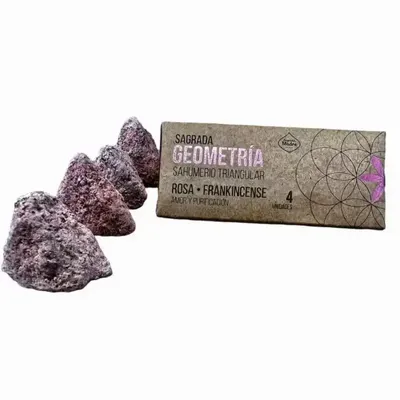 Scents - Sagrada Madre Pyramid Incense Rose-Frankincense - ARABESK