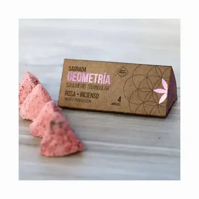 Scents - Sagrada Madre Pyramid Incense Rose-Frankincense - ARABESK