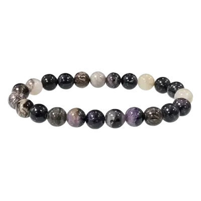 Bracelets - Bracelet Charoïte A perles 8.5-9.5mm - ARABESK