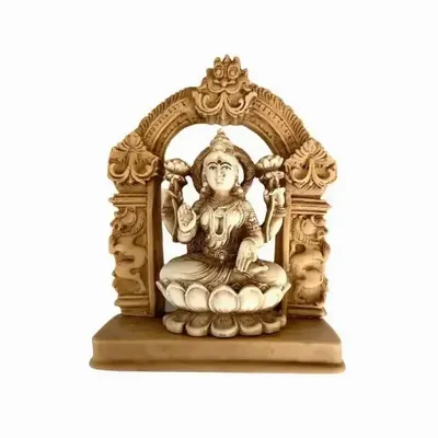 Objets de décoration - Bouddha en résine Jaune 13cm - ARABESK