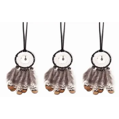 Autres décorations murales - Pack de 3 Dreamcatcher - diamètre: 6cm - ARABESK