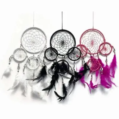 Autres décorations murales - Pack de 3 Dreamcatcher - diamètre: 13cm - ARABESK
