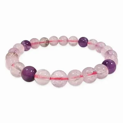 Bracelets - Bracelet Super Seven A perles 8mm - ARABESK