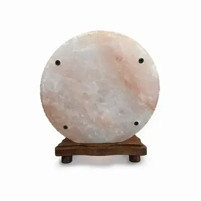 Lampes sans fil  - Lampe de sel Himalaya avec panneau échangeable - ARABESK