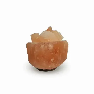 Wireless lamps - Himalayan Salt Lamp - Bowl with Blocks - ARABESK