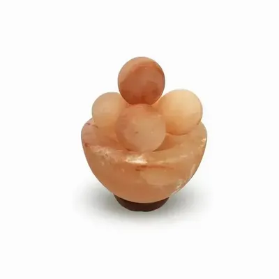 Wireless lamps - Himalayan Salt Lamp - Bowl with salt balls - ARABESK