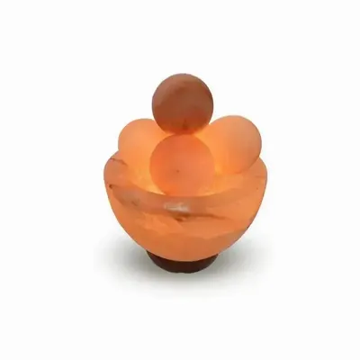 Wireless lamps - Himalayan Salt Lamp - Bowl with salt balls - ARABESK