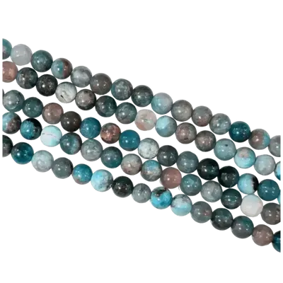 Bijoux - Apatite Bleue perles 5.5-6mm sur fil 40cm - ARABESK