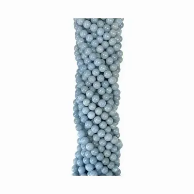 Bijoux - Angelite A perles 8mm sur fil 40cm - ARABESK