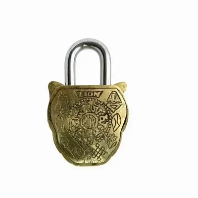 Objets de décoration - Cadenas  en laiton - Tête de lion - ARABESK