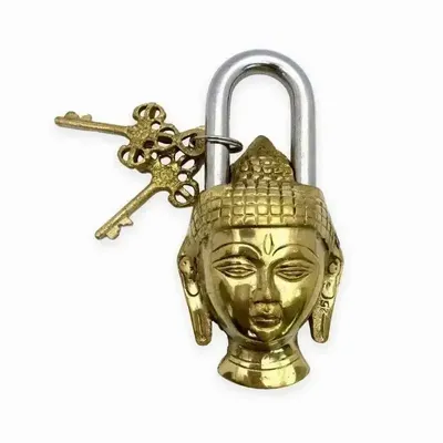 Decorative objects - Brass padlock - Buddha - ARABESK