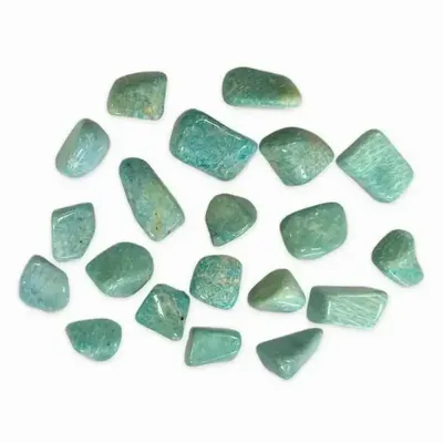 Jewelry - Amazonite Namibia AA tumbled stone 2-3cm 250g - ARABESK