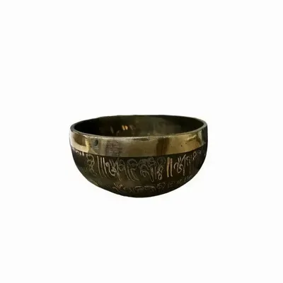 Tasses et mugs - Bol chantant tibétain avec gravures - Chakras - 14cm - ARABESK