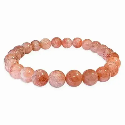 Bracelets - Sunstone bracelet A beads 7-8mm - ARABESK