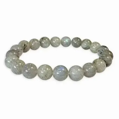 Bracelets - Labradorite bracelet beads 8-9mm - ARABESK