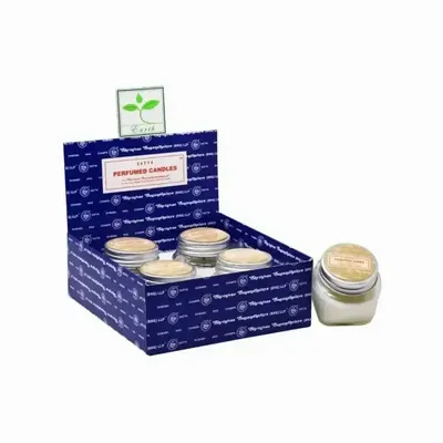 Scents - Satya Positive vibes candles 30grs in glass - ARABESK