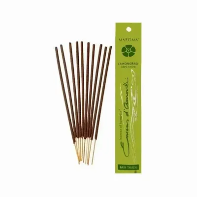Senteurs - Encens d'Auroville Lemon Grass 5x 10 Sticks - ARABESK
