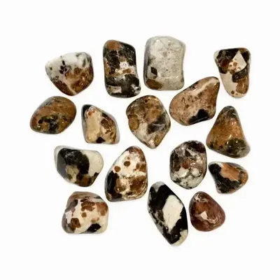 Jewelry - Garnet Vesuvianite A tumbled stones 250g - ARABESK